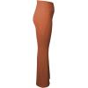 imageSunzel Flare Leggings for Women with Pockets Crossover Yoga Pants with Tummy Control High Waisted and Wide LegCaramel Cafe
