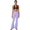 imageSunzel Flare Leggings for Women with Pockets Crossover Yoga Pants with Tummy Control High Waisted and Wide LegLilac