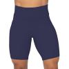 imageSunzel No Front Seam High Waist Biker Shorts for Women Squat Proof Yoga Workout Gym Bike ShortsAsh Blue