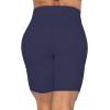 imageSunzel No Front Seam High Waist Biker Shorts for Women Squat Proof Yoga Workout Gym Bike ShortsAsh Blue