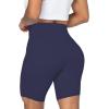 imageSunzel No Front Seam High Waist Biker Shorts for Women Squat Proof Yoga Workout Gym Bike ShortsAsh Blue