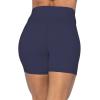imageSunzel No Front Seam High Waist Biker Shorts for Women Squat Proof Yoga Workout Gym Bike ShortsAsh Blue