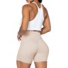 imageSunzel No Front Seam High Waist Biker Shorts for Women Squat Proof Yoga Workout Gym Bike ShortsBeige
