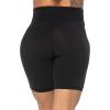 imageSunzel No Front Seam High Waist Biker Shorts for Women Squat Proof Yoga Workout Gym Bike ShortsBlack