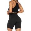 imageSunzel No Front Seam High Waist Biker Shorts for Women Squat Proof Yoga Workout Gym Bike ShortsBlack
