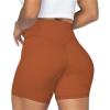 imageSunzel No Front Seam High Waist Biker Shorts for Women Squat Proof Yoga Workout Gym Bike ShortsCaramel Cafe