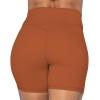 imageSunzel No Front Seam High Waist Biker Shorts for Women Squat Proof Yoga Workout Gym Bike ShortsCaramel Cafe