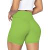 imageSunzel No Front Seam High Waist Biker Shorts for Women Squat Proof Yoga Workout Gym Bike ShortsGreenery