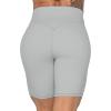 imageSunzel No Front Seam High Waist Biker Shorts for Women Squat Proof Yoga Workout Gym Bike ShortsGrey