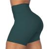 imageSunzel No Front Seam High Waist Biker Shorts for Women Squat Proof Yoga Workout Gym Bike ShortsJasper Green