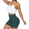 imageSunzel No Front Seam High Waist Biker Shorts for Women Squat Proof Yoga Workout Gym Bike ShortsJasper Green