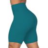 imageSunzel No Front Seam High Waist Biker Shorts for Women Squat Proof Yoga Workout Gym Bike ShortsLagoon