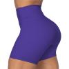 imageSunzel No Front Seam High Waist Biker Shorts for Women Squat Proof Yoga Workout Gym Bike ShortsNavy Blue
