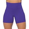 imageSunzel No Front Seam High Waist Biker Shorts for Women Squat Proof Yoga Workout Gym Bike ShortsNavy Blue