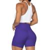 imageSunzel No Front Seam High Waist Biker Shorts for Women Squat Proof Yoga Workout Gym Bike ShortsNavy Blue