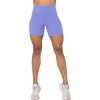 imageSunzel No Front Seam High Waist Biker Shorts for Women Squat Proof Yoga Workout Gym Bike ShortsPeriwinkle