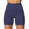 imageSunzel Womens Invisible Butt Scrunch Shorts High Waisted Biker Shorts Gym Workout Yoga Running Shorts with Tummy ControlAsh Blue