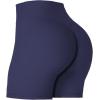imageSunzel Womens Invisible Butt Scrunch Shorts High Waisted Biker Shorts Gym Workout Yoga Running Shorts with Tummy ControlAsh Blue
