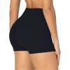 imageSunzel Womens Invisible Butt Scrunch Shorts High Waisted Biker Shorts Gym Workout Yoga Running Shorts with Tummy ControlBlack