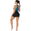 imageSunzel Womens Invisible Butt Scrunch Shorts High Waisted Biker Shorts Gym Workout Yoga Running Shorts with Tummy ControlBlack
