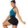 imageSunzel Womens Invisible Butt Scrunch Shorts High Waisted Biker Shorts Gym Workout Yoga Running Shorts with Tummy ControlBlack