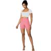 imageSunzel Womens Invisible Butt Scrunch Shorts High Waisted Biker Shorts Gym Workout Yoga Running Shorts with Tummy ControlBubblegum Pink