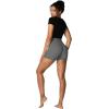 imageSunzel Womens Invisible Butt Scrunch Shorts High Waisted Biker Shorts Gym Workout Yoga Running Shorts with Tummy ControlCharcoal Gray