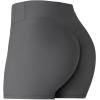 imageSunzel Womens Invisible Butt Scrunch Shorts High Waisted Biker Shorts Gym Workout Yoga Running Shorts with Tummy ControlCharcoal Gray