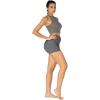 imageSunzel Womens Invisible Butt Scrunch Shorts High Waisted Biker Shorts Gym Workout Yoga Running Shorts with Tummy ControlCharcoal Gray