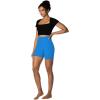 imageSunzel Womens Invisible Butt Scrunch Shorts High Waisted Biker Shorts Gym Workout Yoga Running Shorts with Tummy ControlClassic Blue