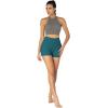 imageSunzel Womens Invisible Butt Scrunch Shorts High Waisted Biker Shorts Gym Workout Yoga Running Shorts with Tummy ControlDeep Lagoon