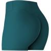 imageSunzel Womens Invisible Butt Scrunch Shorts High Waisted Biker Shorts Gym Workout Yoga Running Shorts with Tummy ControlDeep Lagoon