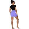 imageSunzel Womens Invisible Butt Scrunch Shorts High Waisted Biker Shorts Gym Workout Yoga Running Shorts with Tummy ControlPeriwinkle