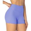 imageSunzel Womens Invisible Butt Scrunch Shorts High Waisted Biker Shorts Gym Workout Yoga Running Shorts with Tummy ControlPeriwinkle