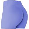 imageSunzel Womens Invisible Butt Scrunch Shorts High Waisted Biker Shorts Gym Workout Yoga Running Shorts with Tummy ControlPeriwinkle