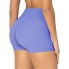 imageSunzel Womens Invisible Butt Scrunch Shorts High Waisted Biker Shorts Gym Workout Yoga Running Shorts with Tummy ControlPeriwinkle