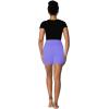 imageSunzel Womens Invisible Butt Scrunch Shorts High Waisted Biker Shorts Gym Workout Yoga Running Shorts with Tummy ControlPeriwinkle