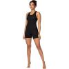 imageSunzel Bodysuits for Women Sleeveless Top and Shorts Seamless Ribbed Zip Front Jumpsuits