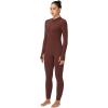 imageSunzel Long Sleeve Jumpsuits for Women Ribbed One Piece Casual Yoga Workout Zip Front Bodycon Legging Fit ampamp ThumbholeBrown
