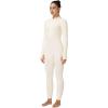 imageSunzel Long Sleeve Jumpsuits for Women Ribbed One Piece Casual Yoga Workout Zip Front Bodycon Legging Fit ampamp ThumbholeOffwhite