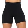 imageSunzel No Front Seam Biker Shorts for Women with Pockets Yoga Workout Gym Bike Shorts with Tummy ControlBlackblack 2 Pack