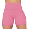 imageSunzel No Front Seam Biker Shorts for Women with Pockets Yoga Workout Gym Bike Shorts with Tummy ControlBubblegum Pink