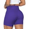 imageSunzel No Front Seam Biker Shorts for Women with Pockets Yoga Workout Gym Bike Shorts with Tummy ControlNavy Blue
