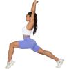 imageSunzel No Front Seam Biker Shorts for Women with Pockets Yoga Workout Gym Bike Shorts with Tummy ControlPeriwinkle