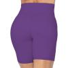 imageSunzel No Front Seam Biker Shorts for Women with Pockets Yoga Workout Gym Bike Shorts with Tummy ControlPetunia