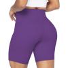 imageSunzel No Front Seam Biker Shorts for Women with Pockets Yoga Workout Gym Bike Shorts with Tummy ControlPetunia