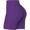 imageSunzel No Front Seam Biker Shorts for Women with Pockets Yoga Workout Gym Bike Shorts with Tummy ControlPetunia