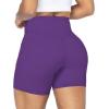imageSunzel No Front Seam Biker Shorts for Women with Pockets Yoga Workout Gym Bike Shorts with Tummy ControlPetunia