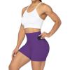 imageSunzel No Front Seam Biker Shorts for Women with Pockets Yoga Workout Gym Bike Shorts with Tummy ControlPetunia