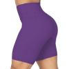 imageSunzel No Front Seam Biker Shorts for Women with Pockets Yoga Workout Gym Bike Shorts with Tummy ControlPetunia